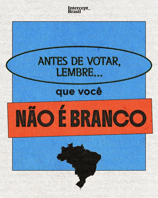 Lembre que vc não é branco